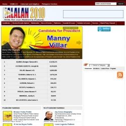 halalan 2010|HALALAN 2010: Latest Comelec official results .